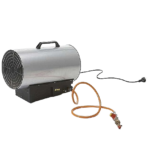 Warmeluchtblazer gas