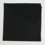 Servet zwart