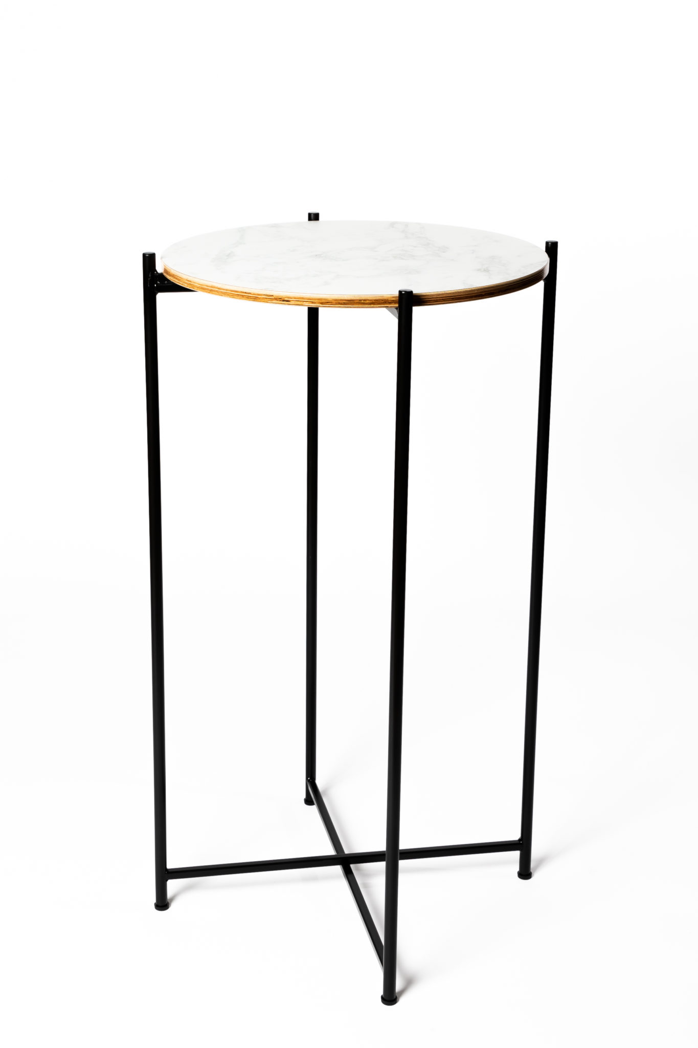 Receptietafel Disk Zwart Marmer Wit ABC Rent receptietafel-disk-zwart-marmer-wit-abc-rent